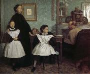 Edgar Degas Belini Family Sweden oil painting reproduction